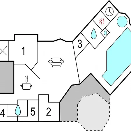 Five-bedroom Holiday In Gross Mohrdorf